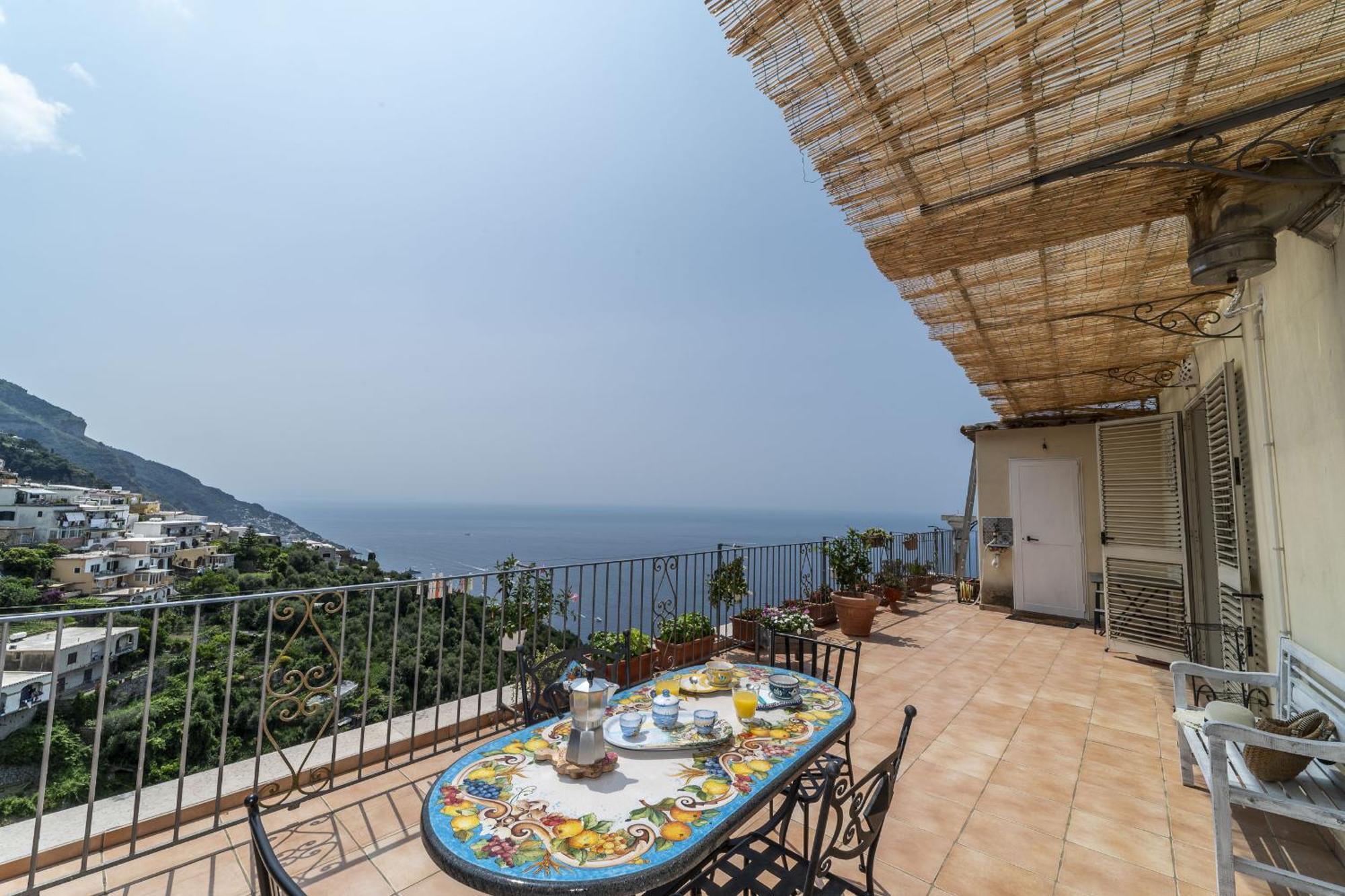 Casa Melevyen In Positano Villa Eksteriør billede
